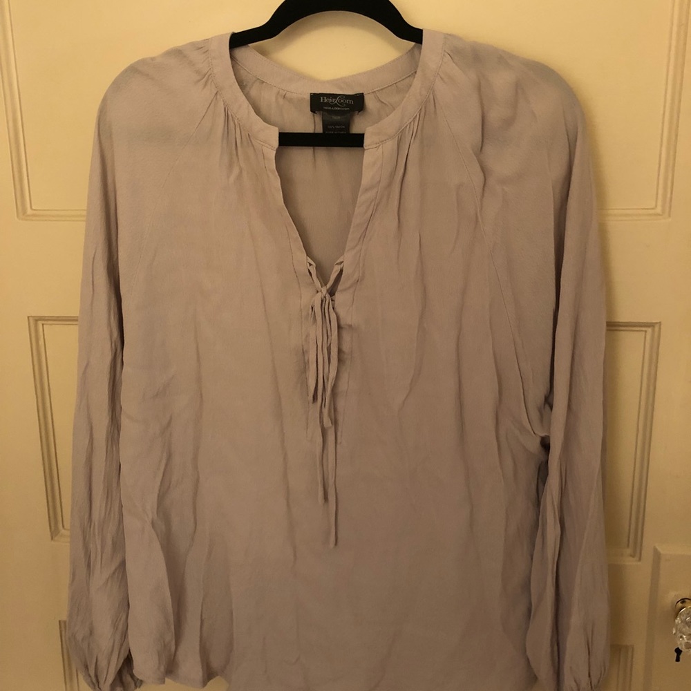 Heirloom Beige/Cream Blouse